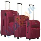 Комплект чемоданов «Alezar» красный